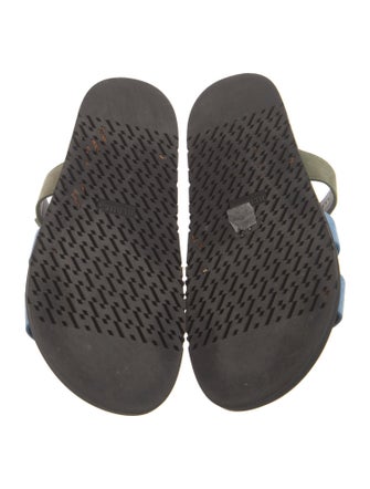 Hermès Chypre Suede Slides