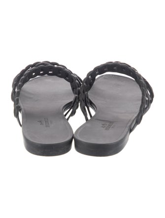 Hermès Nude Chaîne d'Ancre Insignia Slides