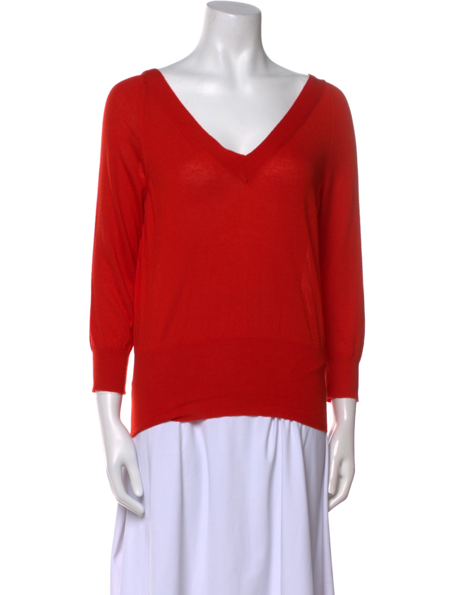 Hermès Cashmere V-Neck Sweater