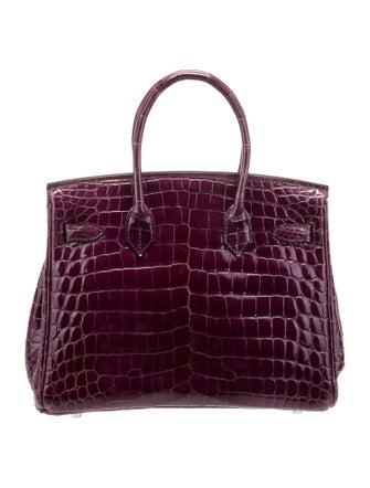 Hermès Shiny Niloticus Crocodile Birkin 30