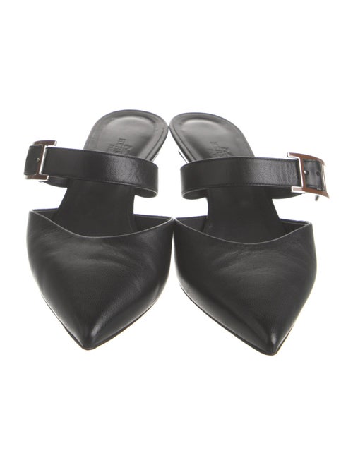 Hermès Blink Leather Mules