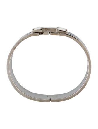 Hermès Clic Clac H w/Enamel at Turnlock