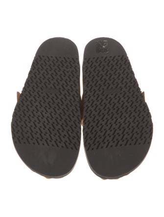 Hermès Key Suede Mules