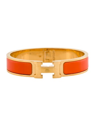 Hermès Clic H Bangle Bracelet