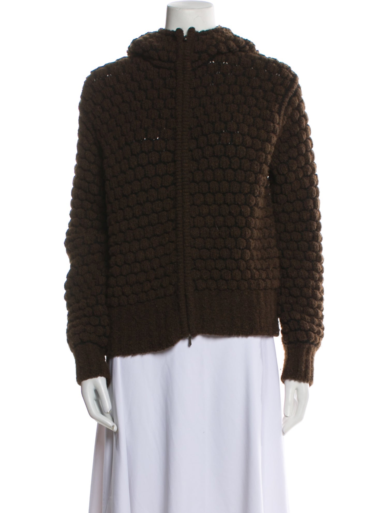 Hermès Cashmere Mock Neck Sweater