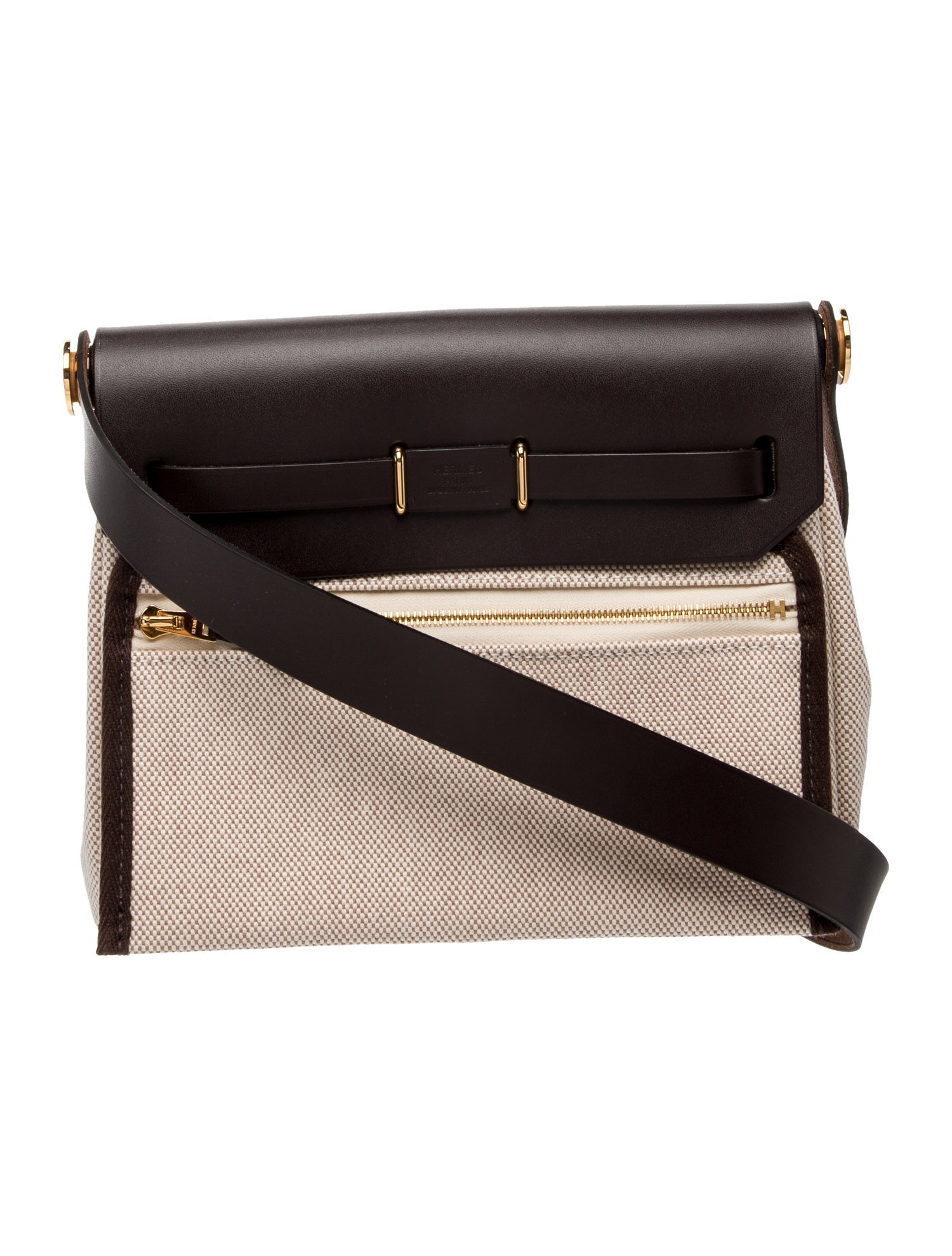 Hermès 2025 Toile Mini Herbag Zip 20