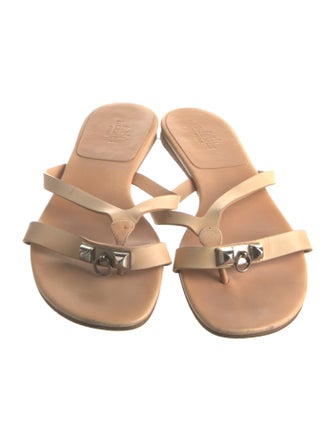 Hermès Corfu Chain-Link Accent Slides