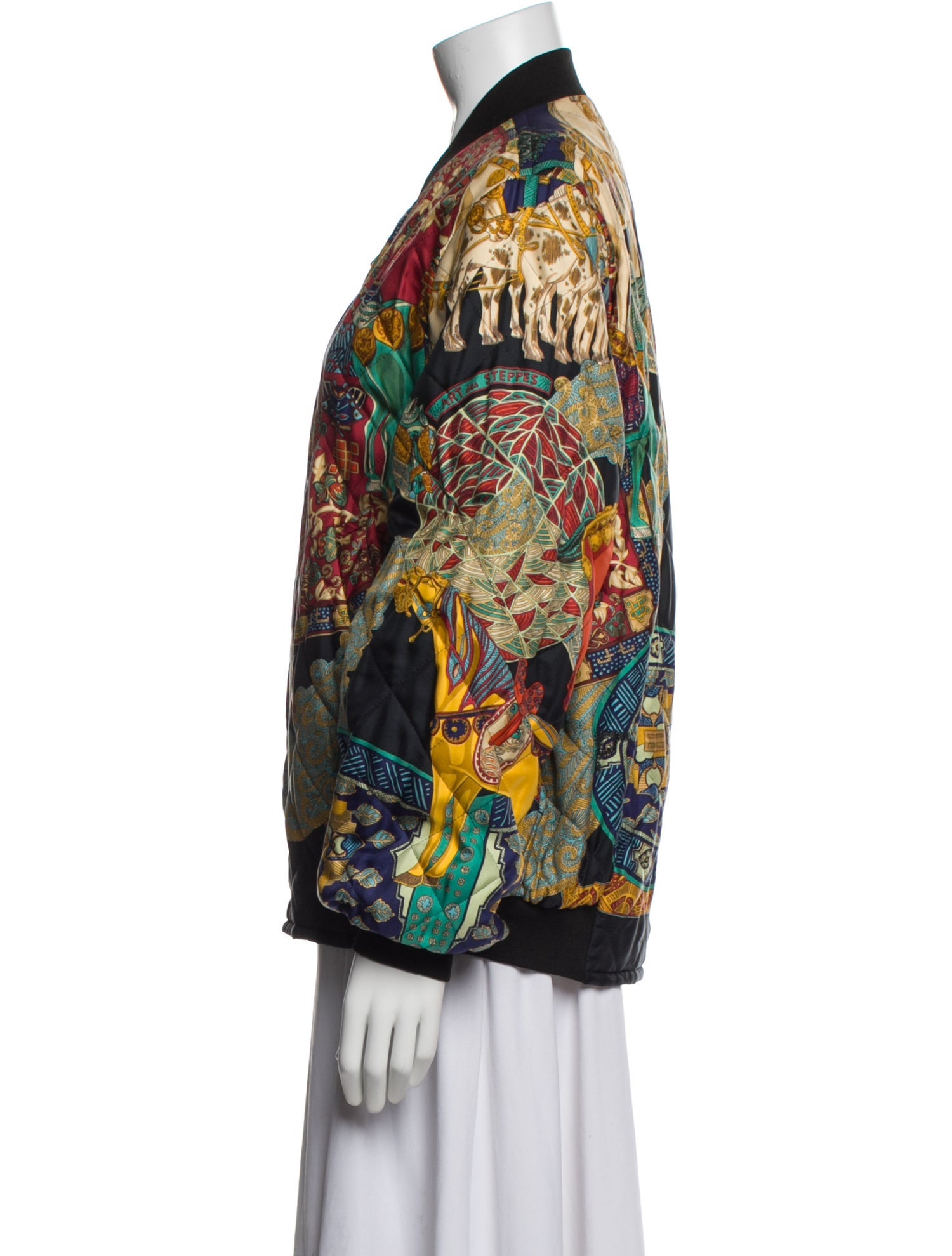 Hermès Vintage Late 1980's - Early 1990's Bomber Jacket