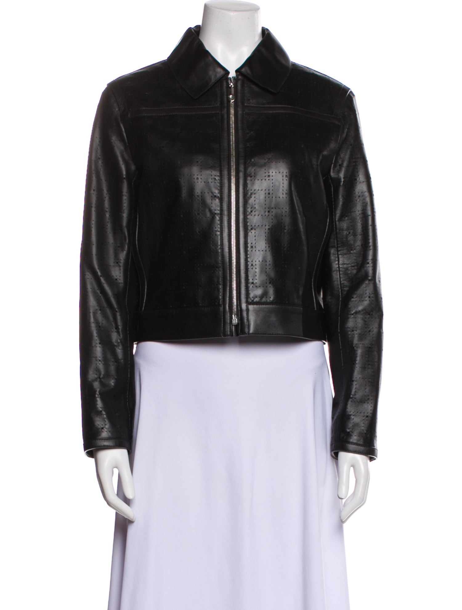 Hermès 2023 Leather Biker Jacket