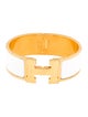 Hermès Enamel Clic Clac H Bangle Bracelet