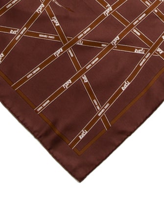 Hermès Buldoc Silk Pocket Square