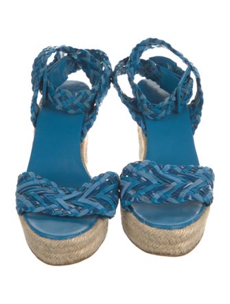 Hermès Sofia Leather Espadrilles