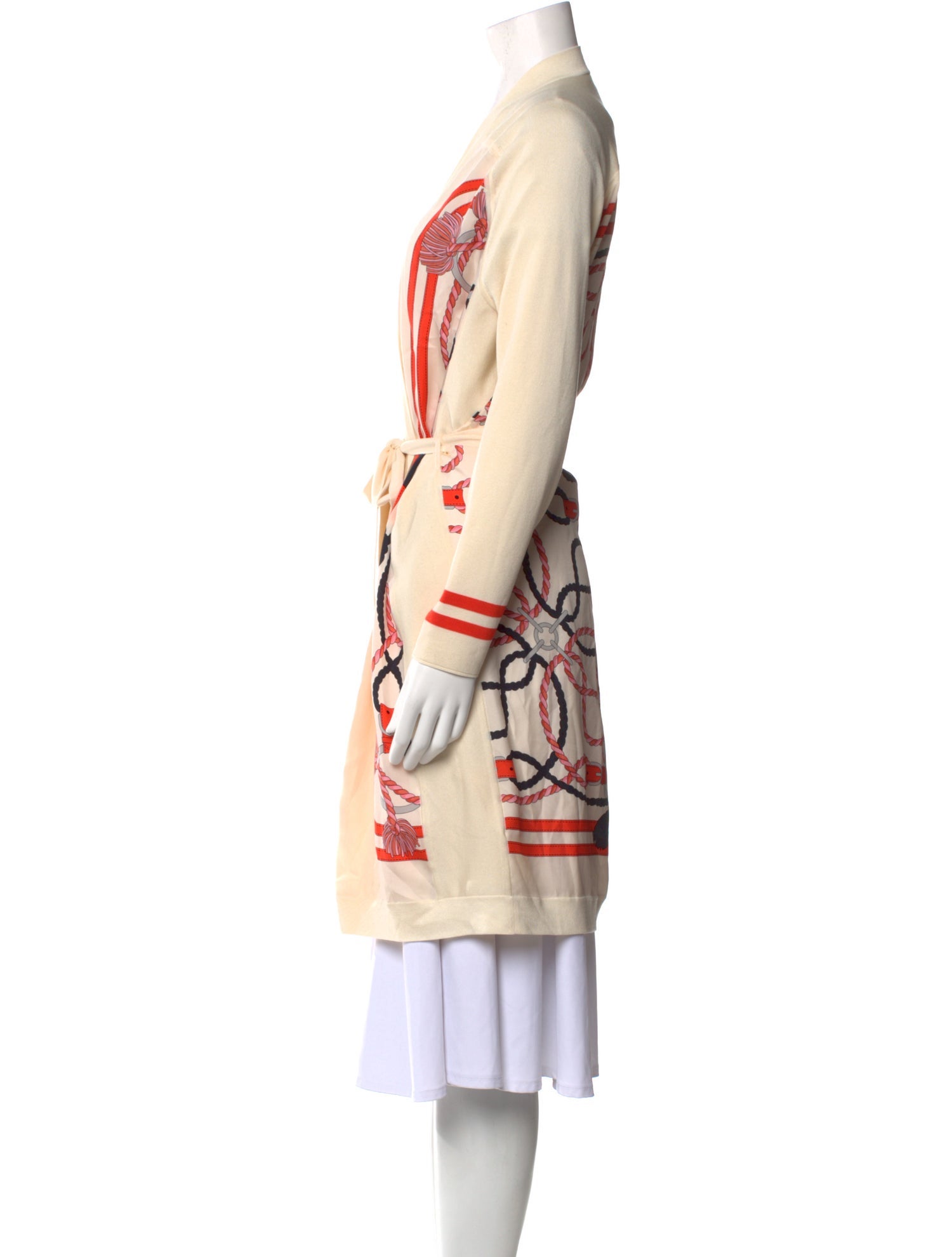 Hermès Twillaine Cordeliere Silk Sweater