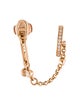 Hermès 18K Diamond Chaine d'ancre Chaos Single Earring