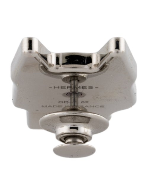 Hermès Enamel Hermès Cheval Masque Badge Pin