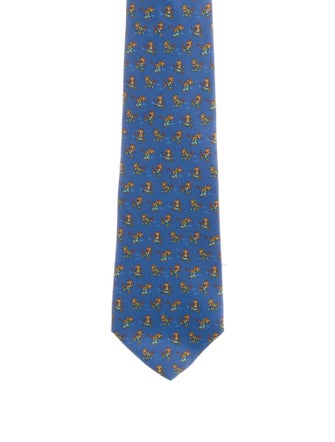 Ferragamo Silk Pattern Tie