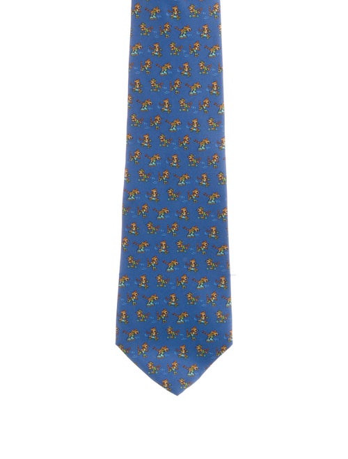 Ferragamo Silk Pattern Tie