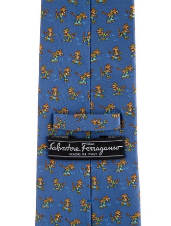Ferragamo Silk Pattern Tie