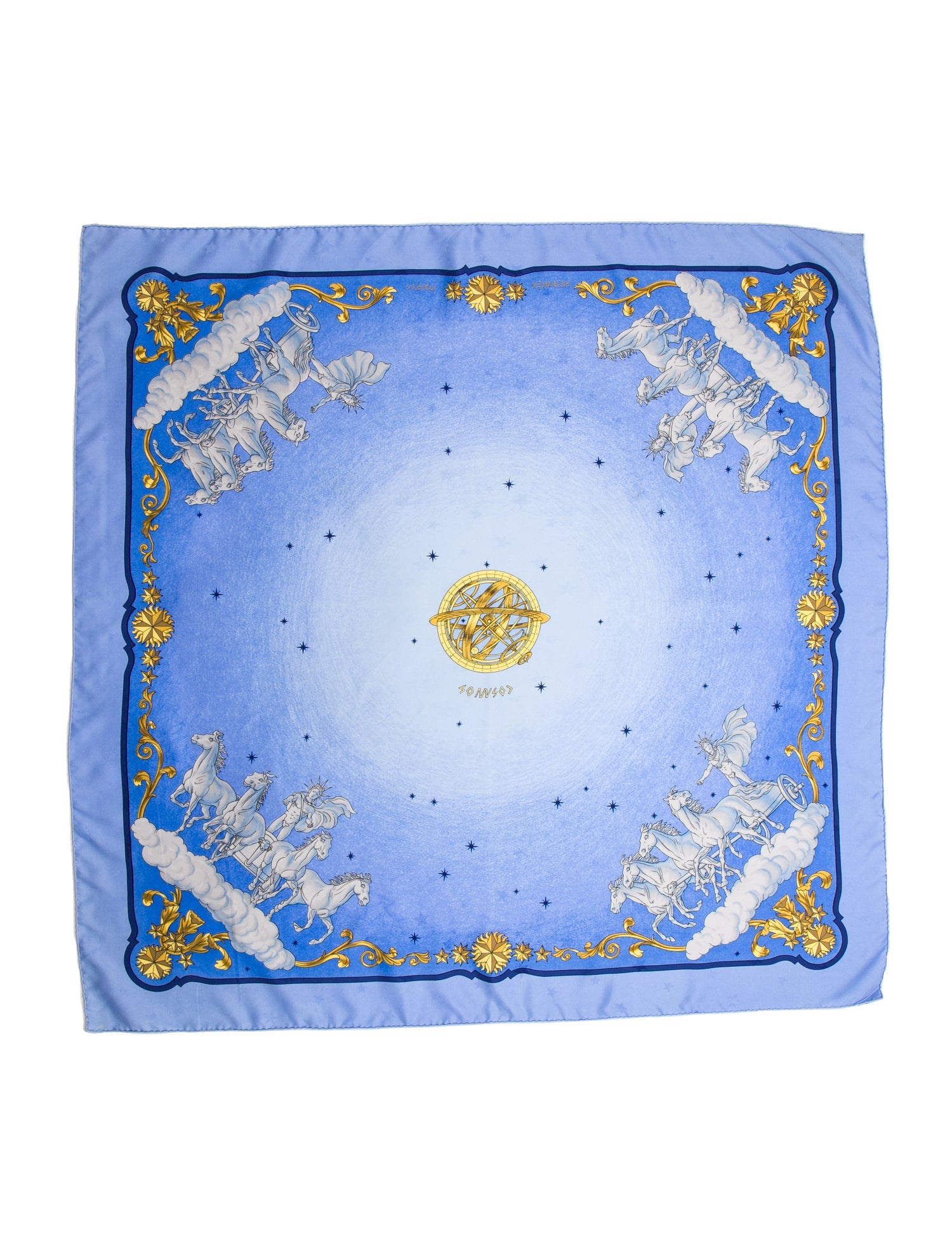 Hermès Cosmos Silk Scarf