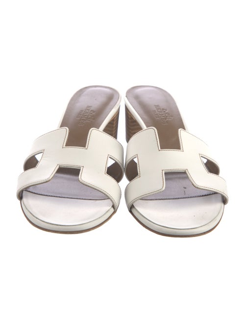 Hermès Oasis Leather Slides