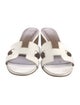Hermès Oasis Leather Slides