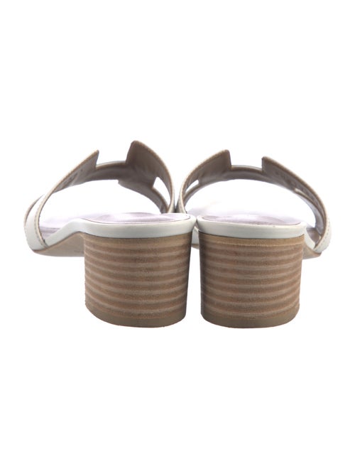 Hermès Oasis Leather Slides