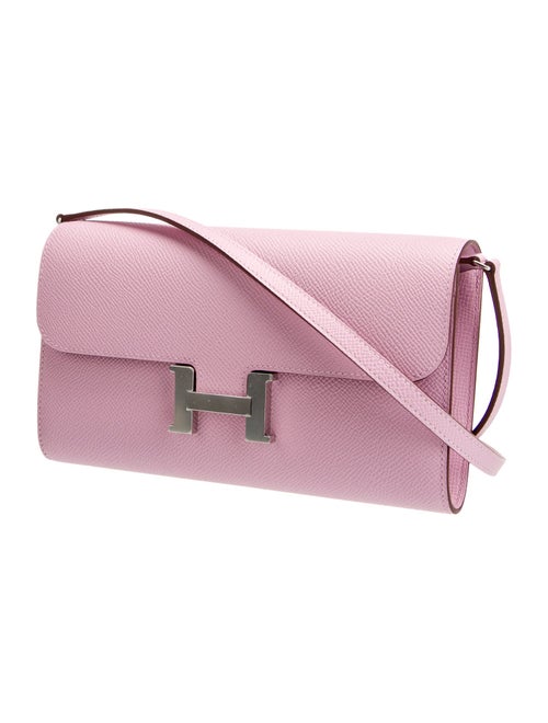 Hermès Epsom Constance to Go Wallet on Strap