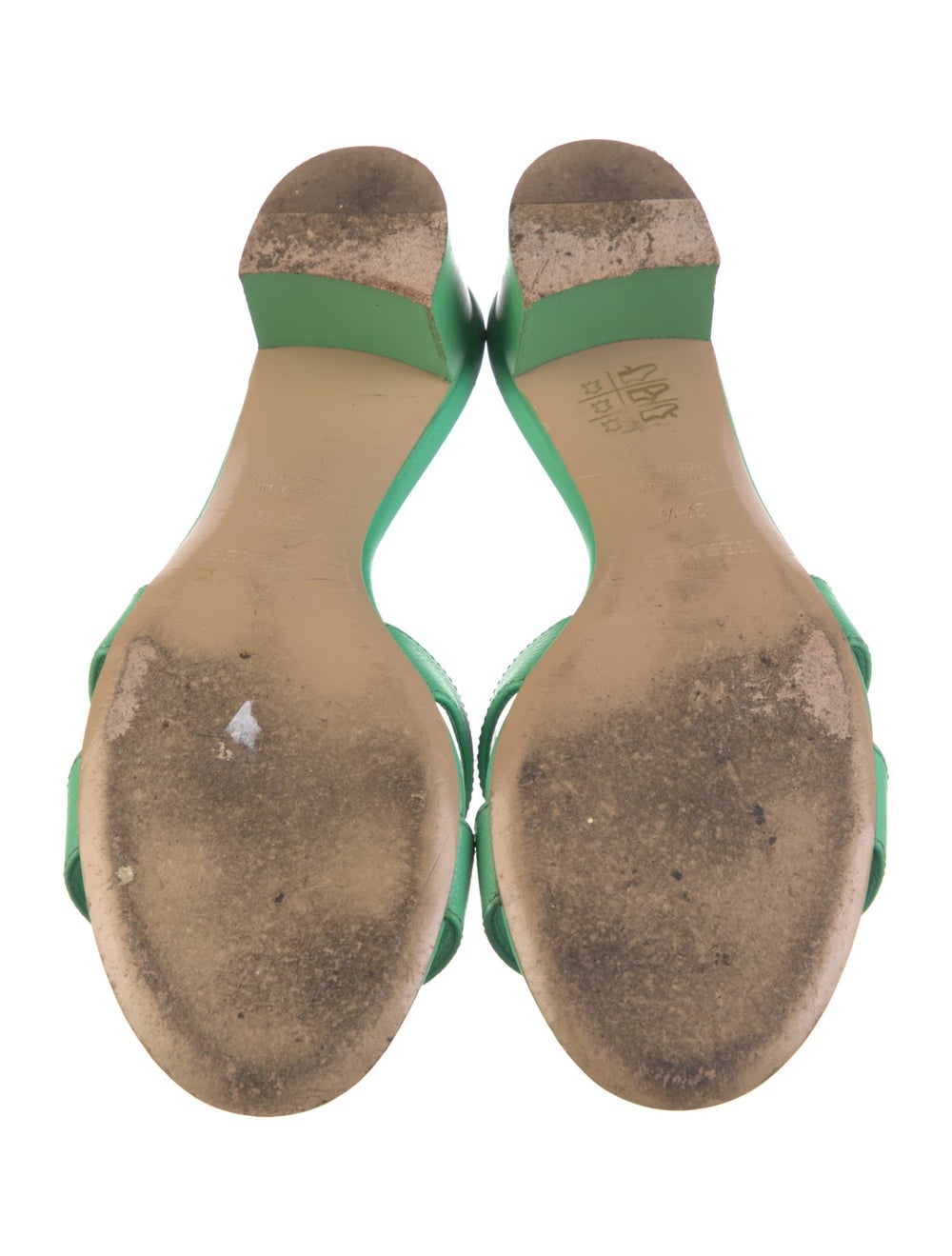 Hermès Oasis Slides From the 2022 Collection Gree… - image 5