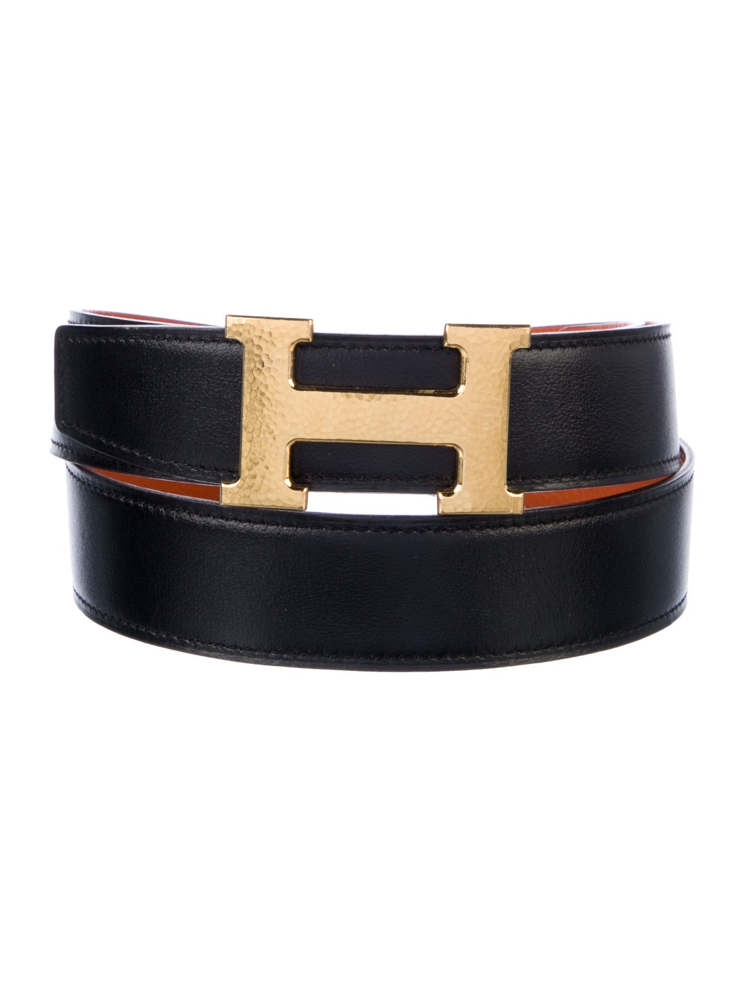 Hermès Reversible 32 mm H Martelée Belt Kit