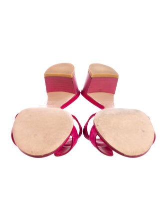 Hermès Suede Slides