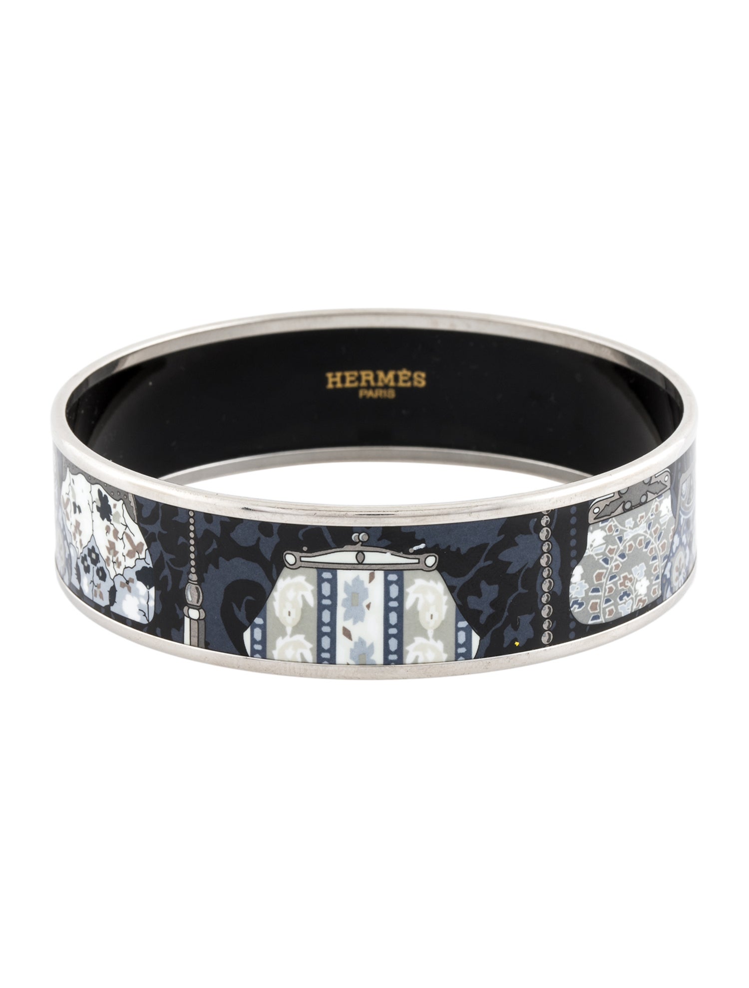 Hermès Wide Enamel Bracelet