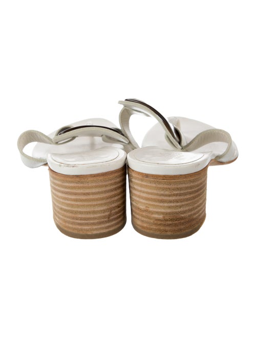 Hermès Leather Slides