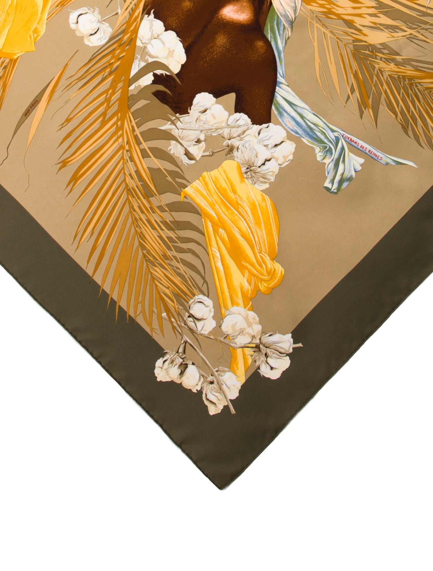 Hermès Turbans des Reines Silk Scarf