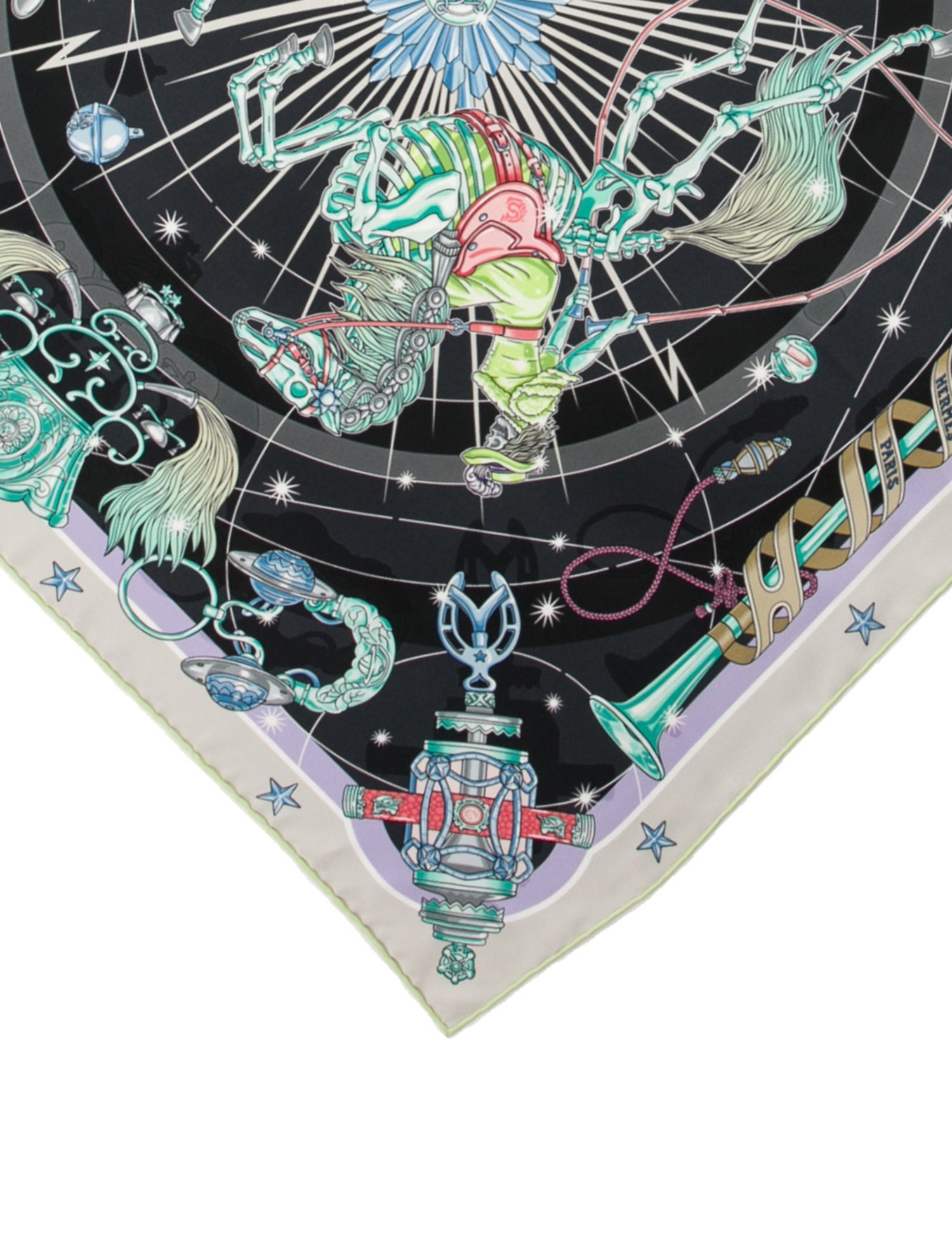 Hermès Chorus Stellarum Silk Scarf