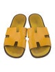 Hermès Leather Slides