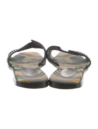 Hermès Oran Suede Slides