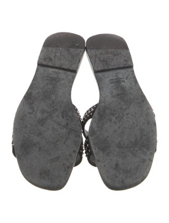 Hermès Oran Suede Slides