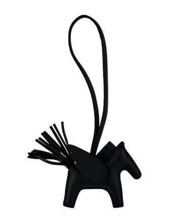 Hermès 2024 Milo So Black GriGri Rodeo Pegase TPM Bag Charm