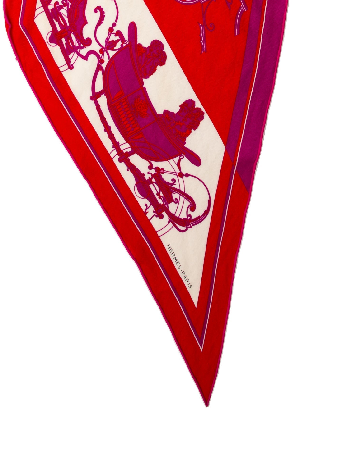 Hermès Ex Libris Losange Cashmere Scarf