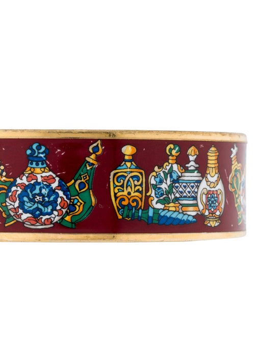 Hermès Wide Enamel Bangle
