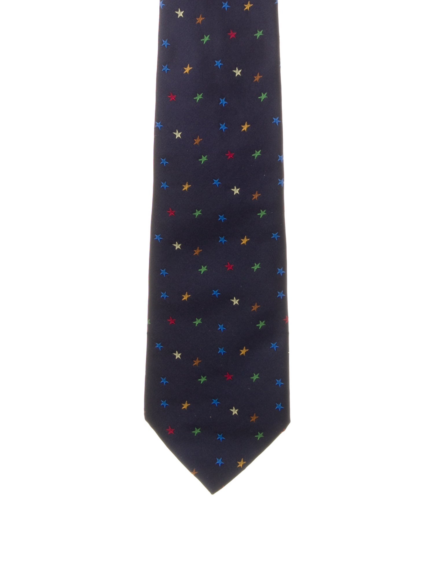Hermès Stars Jacquard Silk Tie