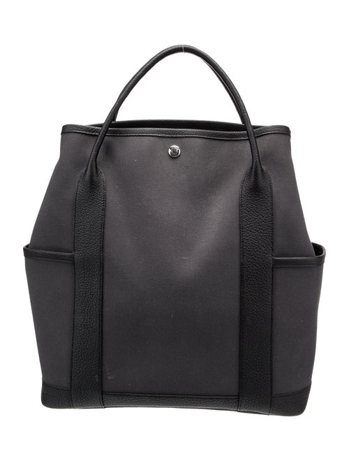 Hermès 2023 Toile & Negonda Vertical Garden Party Pockets