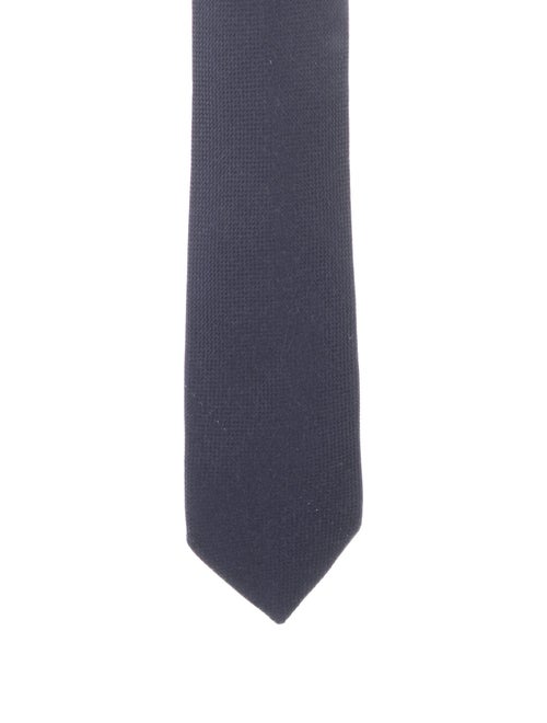 Hermès Solid Silk Tie