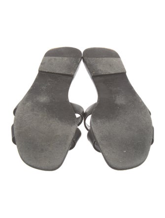 Hermès 2021 Leather Slides