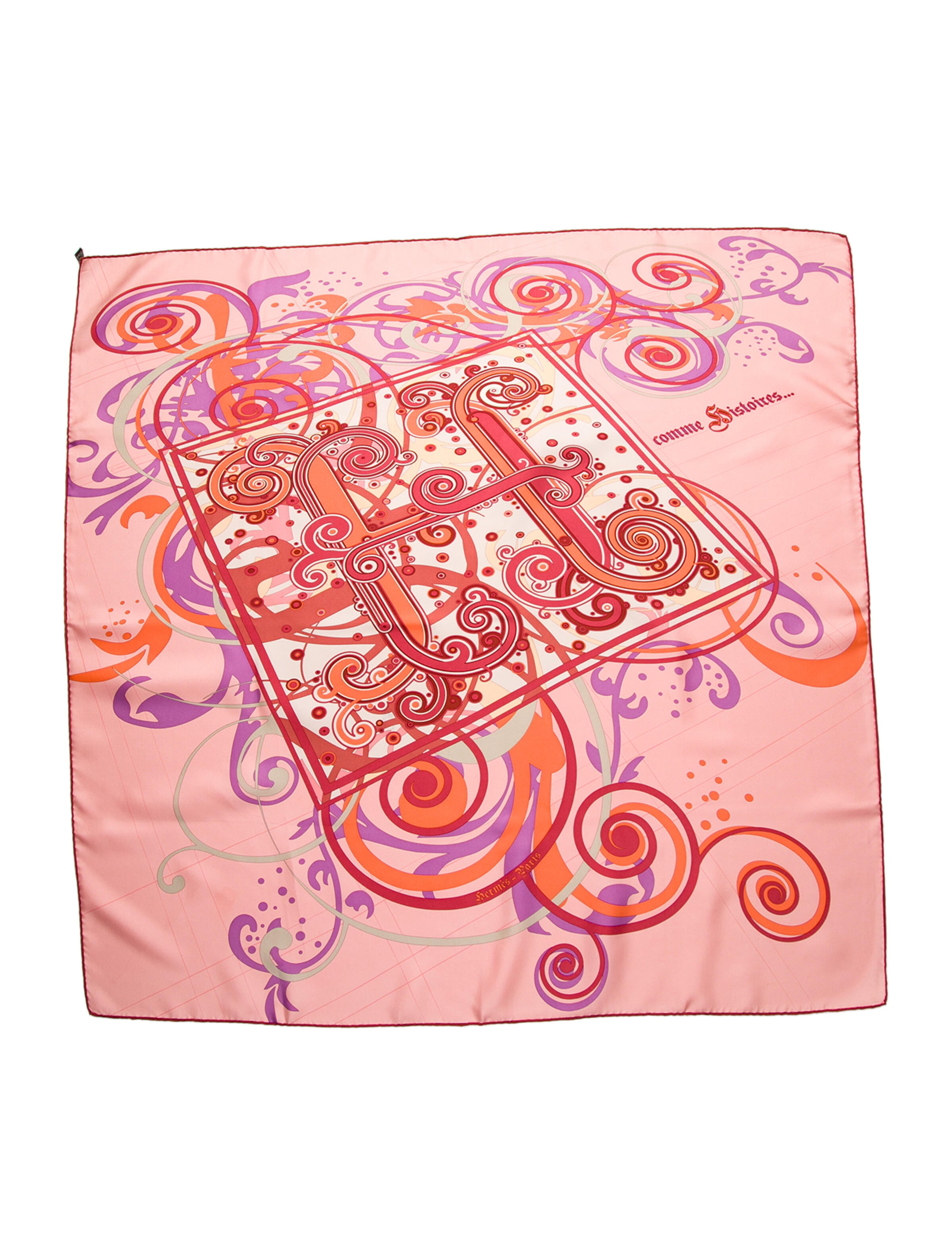 Hermès Comme Histoires Silk Scarf