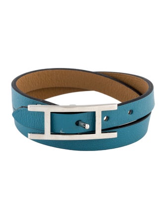 Hermès Behapi Double Tour Wrap Bracelet