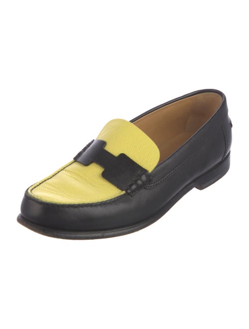 Hermès Hour Leather Loafers