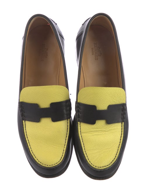 Hermès Hour Leather Loafers