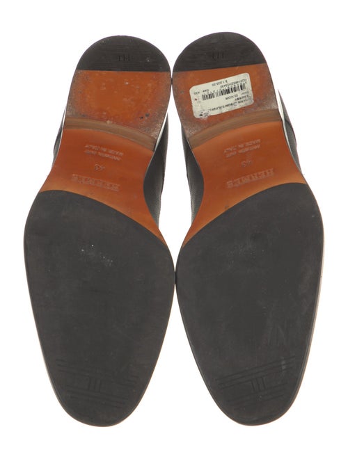 Hermès Boris H Logo Monk Straps