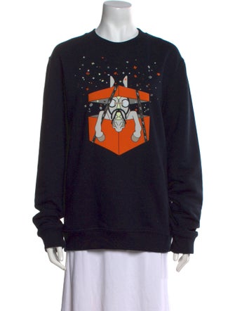 Hermès Graphic Print Crew Neck Sweatshirt